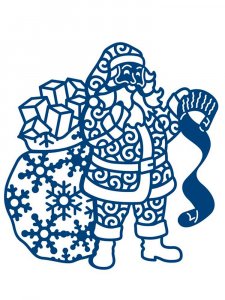 Santa Claus Stencil 16