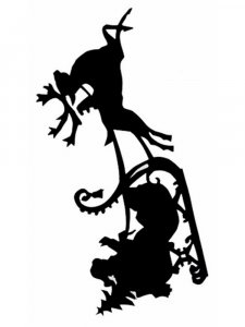 Santa Claus Stencil 21