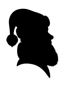 Santa Claus Stencil 24