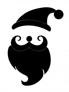Santa Claus Stencil 7