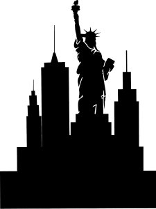 Statue of Liberty Stencil 13