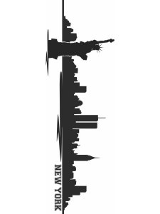 Statue of Liberty Stencil 16