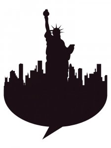 Statue of Liberty Stencil 5