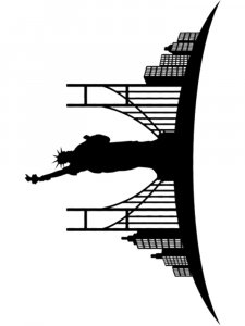 Statue of Liberty Stencil 6