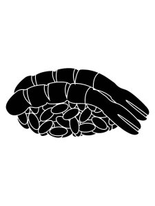 Sushi Stencil 10