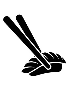 Sushi Stencil 11