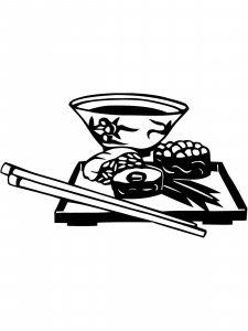 Sushi Stencil 4