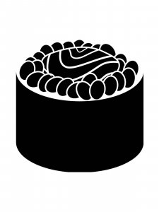 Sushi Stencil 9