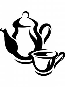 Teapot Stencil 1