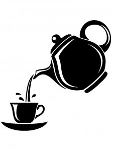 Teapot Stencil 13