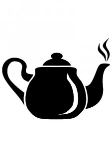 Teapot Stencil 14