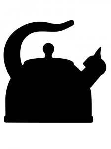 Teapot Stencil 17