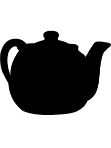 Teapot Stencil 8