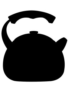 Teapot Stencil 9