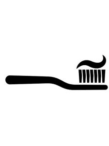 Toothbrush Stencil 2