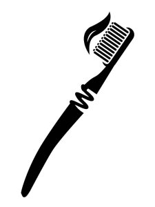 Toothbrush Stencil 3