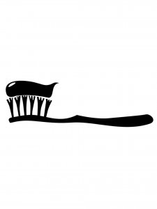 Toothbrush Stencil 5