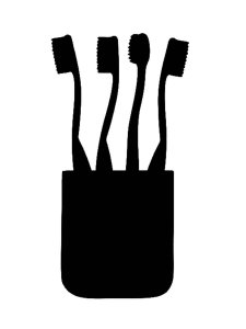 Toothbrush Stencil 6
