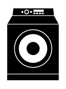 Washing machine Stencil 7