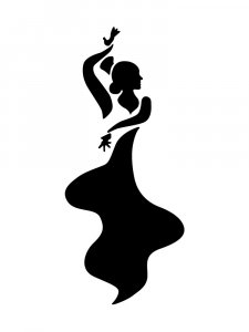 Woman Stencil 15