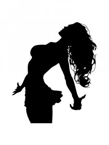 Woman Stencil 20