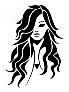 Woman Stencil 21