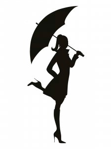 Woman Stencil 22