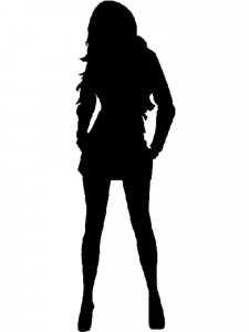 Woman Stencil 25