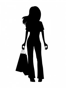 Woman Stencil 28