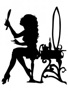Woman Stencil 3