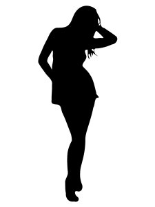 Woman Stencil 31