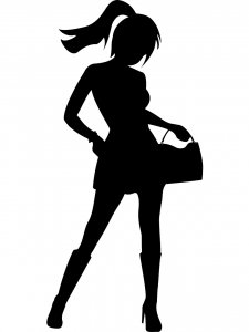 Woman Stencil 37