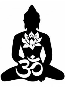 Yoga Stencil 11