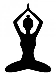 Yoga Stencil 14