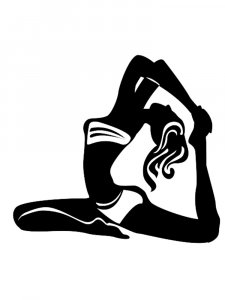Yoga Stencil 15