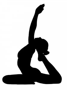 Yoga Stencil 27
