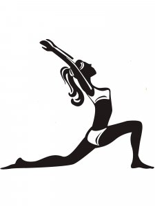 Yoga Stencil 4