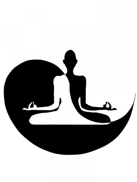 Free printable Yoga stencils and templates