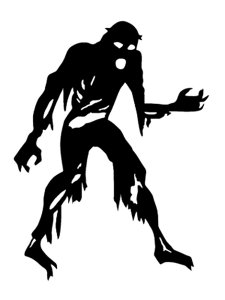 Zombie Stencil 12