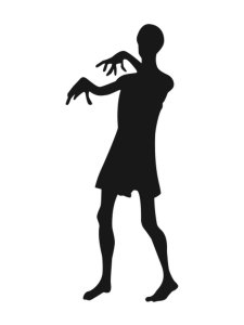 Zombie Stencil 6