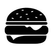Hamburger stencils