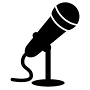 Pochoirs Microphone