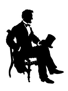 Abraham Lincoln Stencil 4