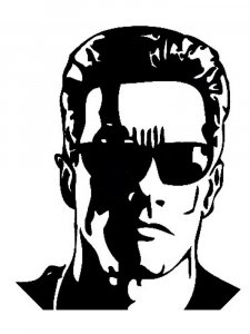 Arnold Schwarzenegger Stencil 11