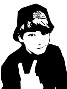 BTS Stencil 1