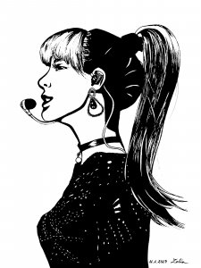 Blackpink Stencil 1