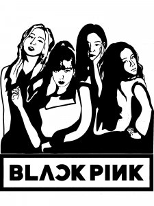 Blackpink Stencil 2