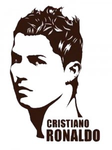 Cristiano Ronaldo Stencil 5