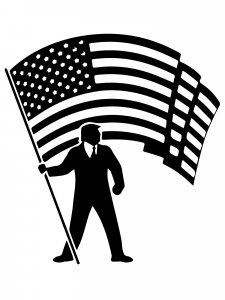 Donald Trump Stencil 4