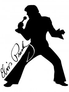 Elvis Presley Stencil 4